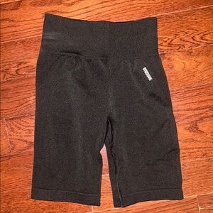 Black Gymshark Biker Shorts